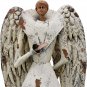 Garden Angel Statue Decor Rustic Metal Angel Sculpture Garden Yard Art