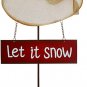Garden Decor Nose Blinking Lighted Christmas Yard Signs Snowman Lawn Stakes Xmas Decor
