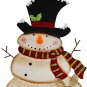 Garden Decor Nose Blinking Lighted Christmas Yard Signs Snowman Lawn Stakes Xmas Decor