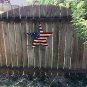 Set of 2 Patriotic Metal Barn Star Outdoor Indoor Hanging Wall Decor July 4th