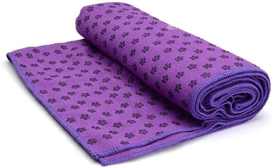 Non Slip Hot Yoga Towel for Yoga Mat, Sweat Absorbent Yoga Mat Towel, 100% Micro