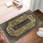 Rubber Doormat Indoor Outdoor Front Door Mat, Low Profile Heavy Duty Welcome Mat