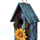 Wooden Bird Houses for Outside Hanging Garden Patio Decorative Bird Houses...