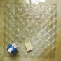 Non-slip Bathtub Mat 21"x21"(for Smooth Non-Textured Tubs Only), Machine...