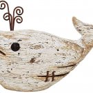 Nautical Whale Rustic Ocean Sea Beach Themed Whale Decoration,Handcrafted...