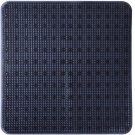 Non-Slip Square Shower Mat 21"x21"with Suction Cups for Bathroom Bathtub Shower