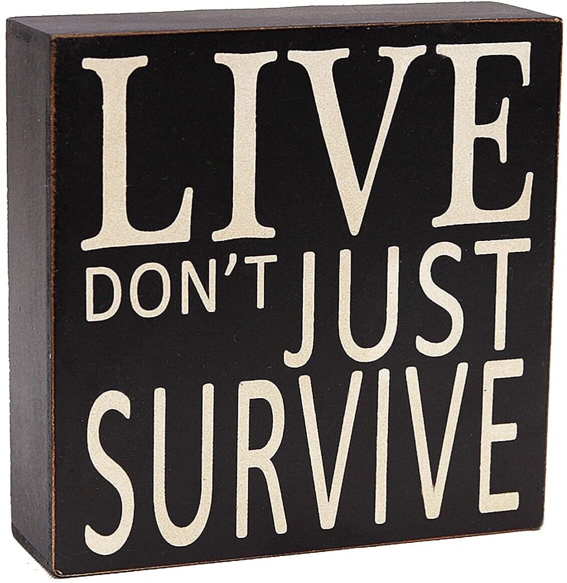 Primitive Box Sign Hanging Decoration Wooden Wall Decor Sign Home Decor Accent