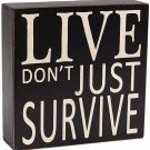 Primitive Box Sign Hanging Decoration Wooden Wall Decor Sign Home Decor Accent