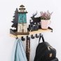 Wooden Lighthouse Decor, Decorative Nautical Lighthouse Rustic Ocean Sea Beach