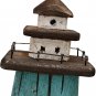 Wooden Lighthouse Decor, Decorative Nautical Lighthouse Rustic Ocean Sea Beach