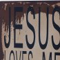 Box Sign Hanging Decoration Distressed Wooden Wall Decor Sign Home Decor Accent