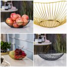 Metal Wire Fruit Basket for Kitchen Counter Iron Wave Fruit Vegetables Storage B Metal Wire Fruit Basket for Kitchen Counter Iron Wave Fruit Vegetables Storage B