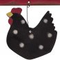 Metal Chicken Hanging KitchenSign WallDecor Funny Quotes A Kitchen Without chili