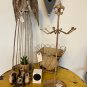 Vintage Metal Display Jewelry ornaments small objects Stand Display decoration
