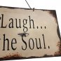 Rustic Metal Sign Decor with Saying Distressed Metal Plaque Hanging Wall Art Sig