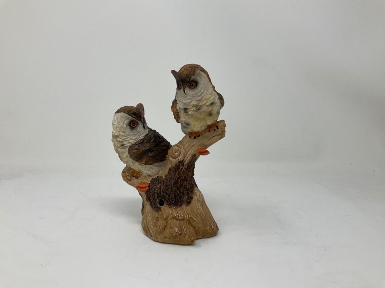 Resin Freedom Bird Couple Decor Owl  Garden Statue 6&acirc;��H Small Owl Bird Figurine