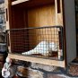 Wooden Boat Decor with 4 Shelf Hanging Wood Boat Decoration for Wall Rustic boat