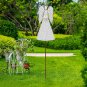 Garden Stake Decorative Angel Yard Stake, Angel Decor Metal Yard Art Decor Outdo