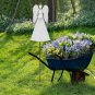 Garden Stake Decorative Angel Yard Stake, Angel Decor Metal Yard Art Decor Outdo