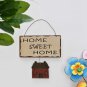 Rustic Metal Home Sweet Home Sign for Home Decor, Decorative Metal Hanging Sign
