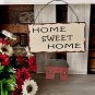 Rustic Metal Home Sweet Home Sign for Home Decor, Decorative Metal Hanging Sign