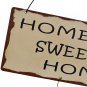 Rustic Metal Home Sweet Home Sign for Home Decor, Decorative Metal Hanging Sign