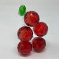Crystal Holiday Cherry Ornament Artificial Cherry Figurine Decoration best Gifts