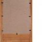 Wood Wall Mirror with Hooks Rustic Wooden Frame Hanging Wall Mirror for Anyroom