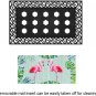 Rubber Welcome Door Mat, Decorative Indoor Outdoor Doormat Non Slip Front Door M
