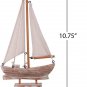 Wood Boat Nautical Themed Home Decorating Toy Figure Decorative Ornament