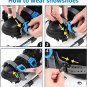 27â Lightweight Snowshoes Aluminum Alloy Terrain Frame Fully Adjustable with bag