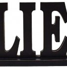 Rustic Wood Letter Sign Free Standing Word Sign Decorative Table Top Center wall Rustic Wood Letter Sign Free Standing Word Sign Decorative Table Top Center wall