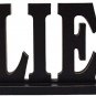 Rustic Wood Letter Sign Free Standing Word Sign Decorative Table Top Center wall