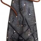 Indoor Outdoor Metal Halloween Pumpkin Figurine, Kids Friendly Haunted House Dec