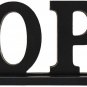 Rustic Wood Hope Sign for Home Decor, Decorative Wooden Cutout Word Decor Freest