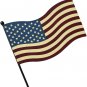 Metal Garden American Glory Stake Flag Primitive Patriotic US July 4th Decor