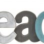 Rustic Wood Beach Sign Decorative Cutout Word Sign Wall Decor, Multicolor Wooden