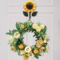 Metal Sunflower Hook Wall Decor Key Holder, Bathroom Towel and Robe Hook, Decor