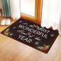 Outdoor Indoor Entrance Doormat, Non Slip Rubber Backing Door Mat, Low-Profile M