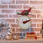 Metal Snowman Sign Hanging Christmas Countdown Advent Calendar Wall Decoration