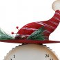 Metal Snowman Sign Hanging Christmas Countdown Advent Calendar Wall Decoration