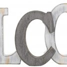 Cutout Letters Freestanding Block Word Sign Hanging Ornament Table Shelf...