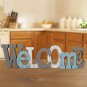 Cutout Letters Freestanding Block Word Sign Hanging Ornament Table Shelf...
