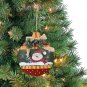 Rustic Christmas Sign Snowman Decor Wreath Christmas Hanging Sign with Bow Berri