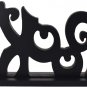 Halloween Wood Spooky Sign for Home Decor, Decorative Wooden Cutout Spooky Word
