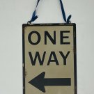Rustic metal One Way Sign Weather/Fade Resistant, Easy Mounting, 5.8” x 8.1” Rustic metal One Way Sign Weather/Fade Resistant, Easy Mounting, 5.8” x 8.1”