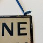 Rustic metal One Way Sign Weather/Fade Resistant, Easy Mounting, 5.8&acirc;�� x 8.1&acirc;��