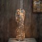 Antiqued Metal Garden Angel Statue Patio Lawn Yard Decorations For Mother&acirc;��s day