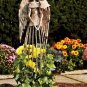 Antiqued Metal Garden Angel Statue Patio Lawn Yard Decorations For Mother&acirc;��s day