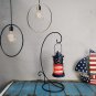 Patriotic Decorative Lantern Metal and Glass Candle Holder for July 4th Home...